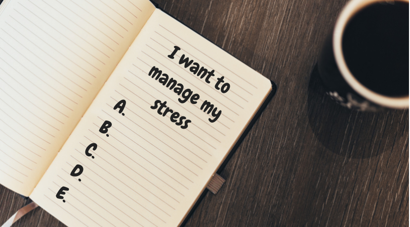 I want to manage my stress